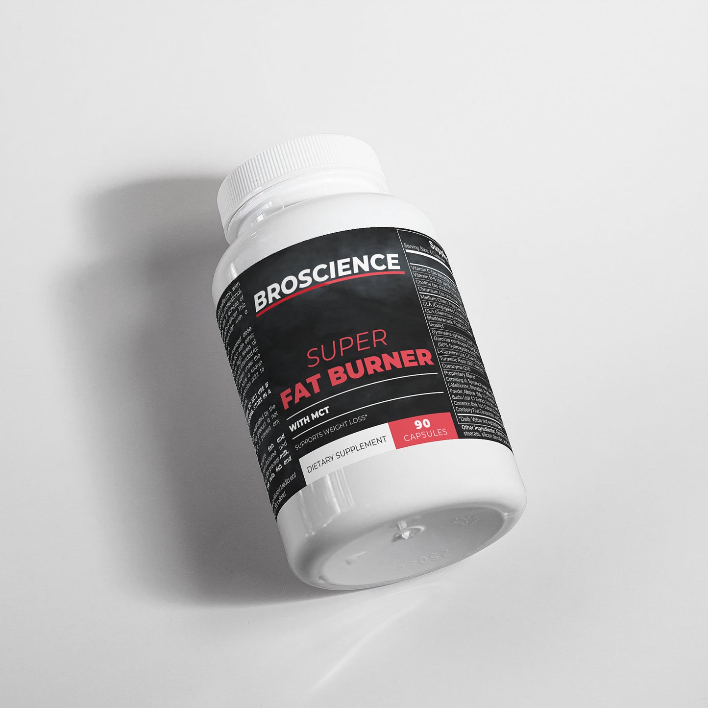 Fat burner supplement with mct